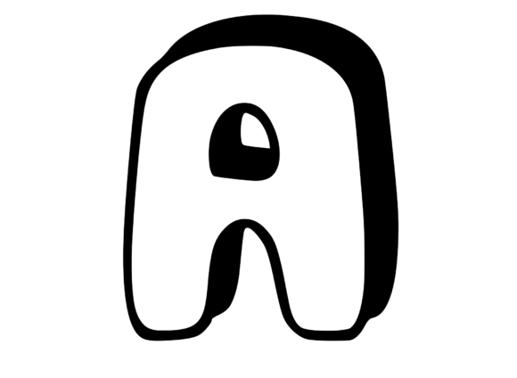 Friendly Shaded Comic Hand Drawn Mono a