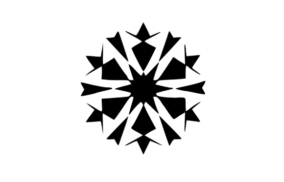 Graphic Snow Flake 1: Real Talk from an Embroidery Designer