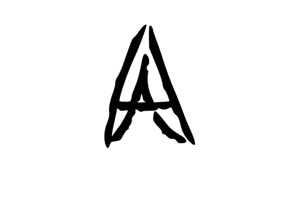 Rough Urban Zine Skater Mono Letter a